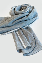 Charger l'image dans la galerie, Écharpe en voile de lin + coton japonais