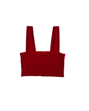 Charger l&#39;image dans la galerie, Camisole en bambou rouge. 
