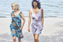 Charger l&#39;image dans la galerie, Cokluch-robe-camila-ara-bleu-combishort-shamsa-lilas-pe25
