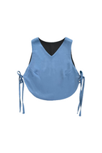 Charger l&#39;image dans la galerie, Camisole reversible ajustable - bleu doux
